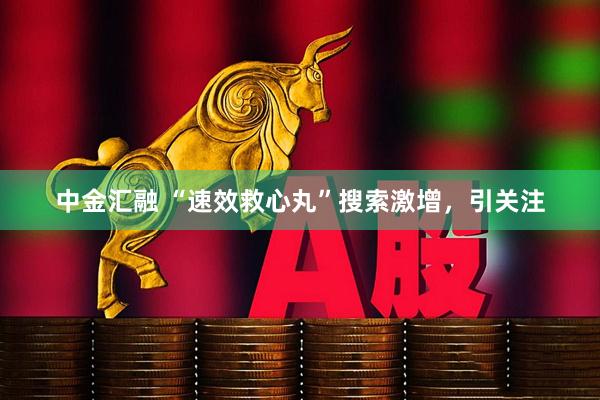 中金汇融 “速效救心丸”搜索激增，引关注