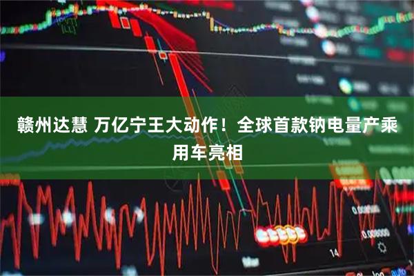 赣州达慧 万亿宁王大动作！全球首款钠电量产乘用车亮相